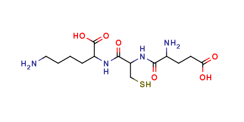 L-Glutamyl-L-cysteinyl-L-lysine