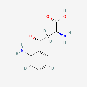 L-Kynurenine-d4 [4-(2-aminophenyl-3,5-d2); 3,3-d2]