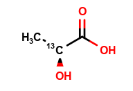 L-Lactic acid-2-13C1