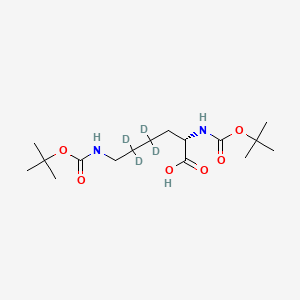 L-Lysine-4,4,5,5-d4-bis-N-t-BOC