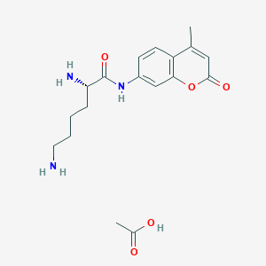 L-Lysine 7-amido-4-methylcoumarin acetate salt