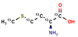 L-Methionine-[13C5] (Solution)