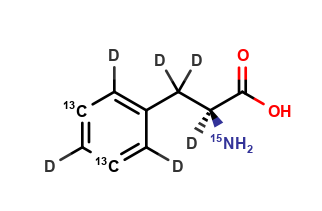 L-Phenylalanine (3’,5’-13C2,2,3,3,2’,4’,6’-D6,15N)