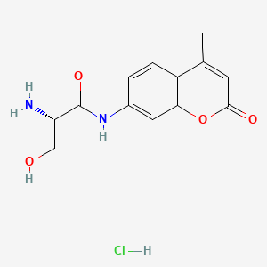 L-Serine 7-Amido-4-methylcoumarin Hydrochloride