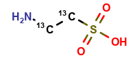L-Taurine-[13C2] (Solution)
