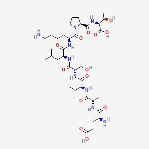 L-a-Glutamyl-L-alanyl-L-valyl-L-seryl-L-leucyl-L-lysyl-L-prolyl-L-threonine