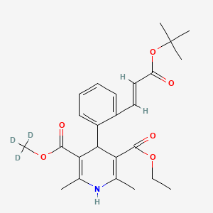 Lacidipine Monomethyl Ester-d3