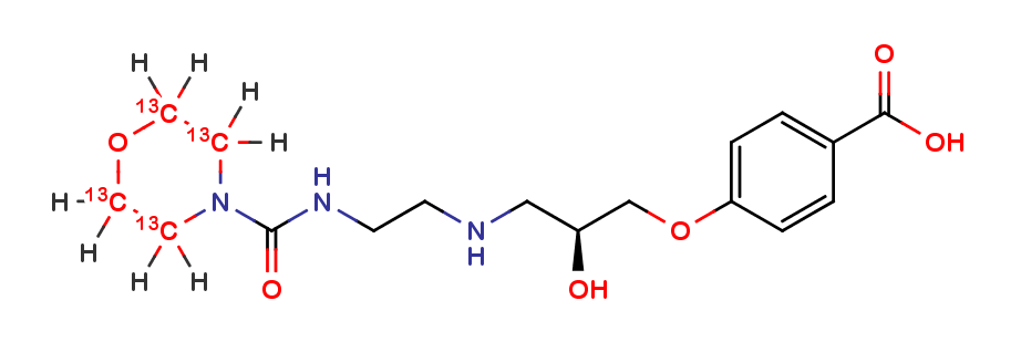 Landiolol-13C4 metabolite M2