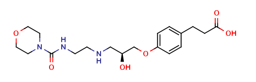 Landiolol metabolite M1