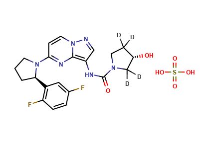 Larotrectinib D4 sulfate