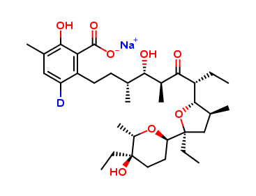 Lasalocid A sodium salt - D1