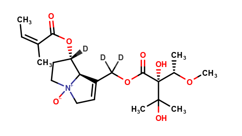Lasiocarpine N-Oxide-d3