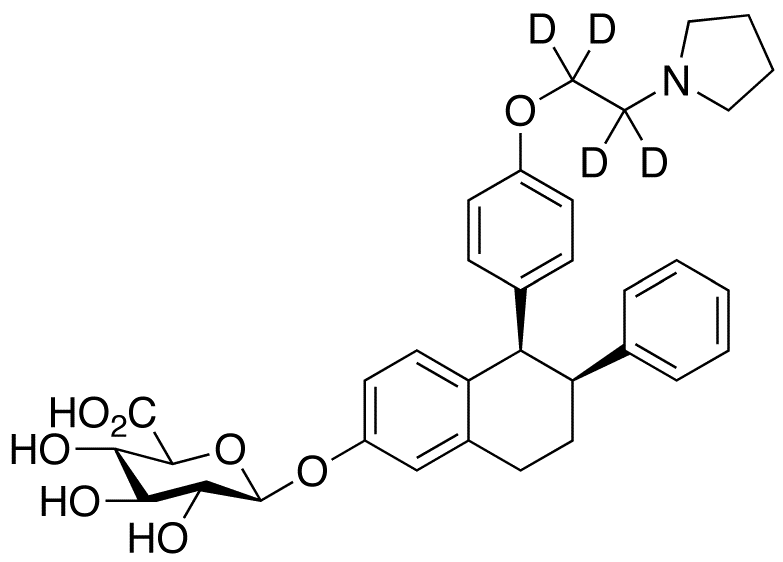 Lasofoxifene-d4 β-D-Glucuronide