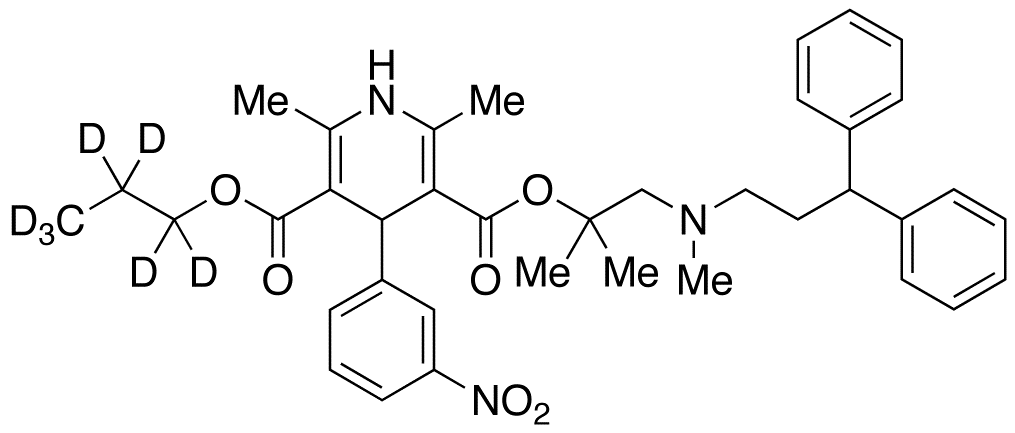 Lercanidipine 5-Desmethyl-5-Propyl Ester-d7