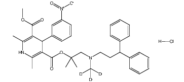 Lercanidipine D3 Hydrochloride