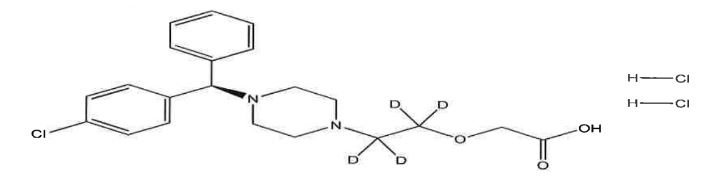 Levocetirizine D4 Dihydrochloride