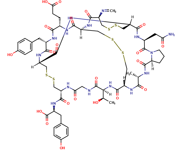 Linaclotide formaldehyde imine product
