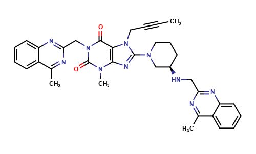 Linagliptin-4-methylquinazolin-2-yl-methyl dimer