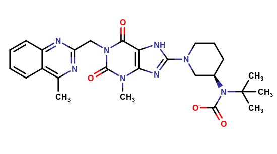 Linagliptin tert-butyl carbamate