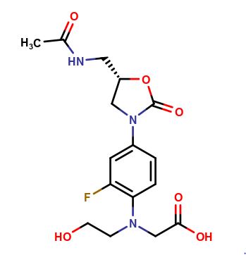 Linezolid metabolite PNU 142586