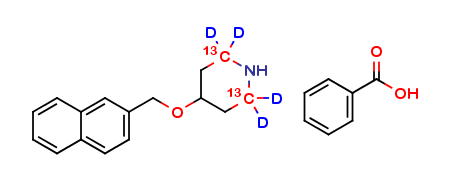 Litoxetine 13C2D4 benzoate salt