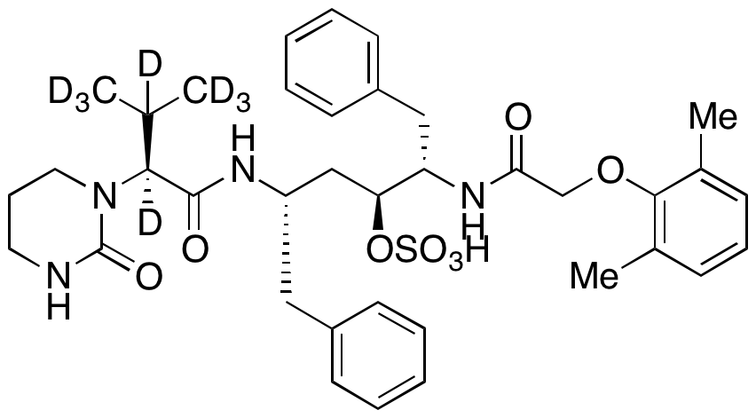 Lopinavir O-Sulfate-d8