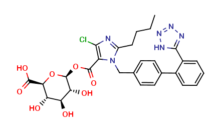Losartan Acyl-β-D-glucuronide