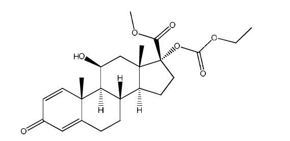 Loteprednol etabonate 17-Carboxylic acid Methyl ester