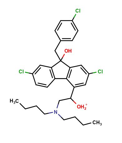 Lumefantrine 9-Hydroxy oxonium Impurity