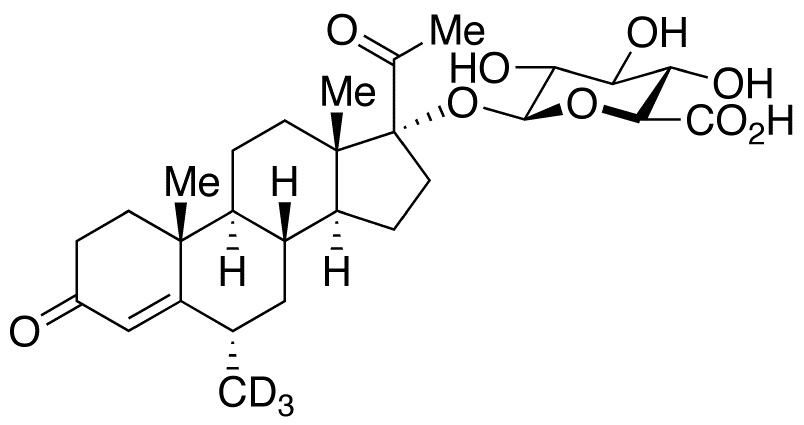 Medroxy Progesterone-d3 17-O-β-D-Glucuronide
