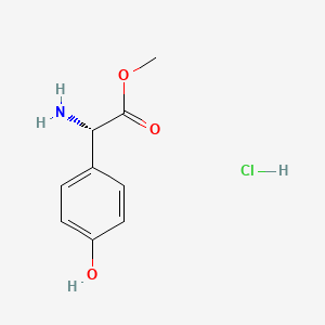 Methyl (2S)-2-amino-2-(4-hydroxyphenyl)acetate Hydrochloride