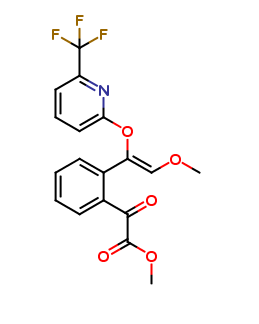 Methyl (E)-3-methoxy-2-[2-oxo-6-(trifluoromethyl)pyridine-1-yl(oxymethylphenyl) acrylate