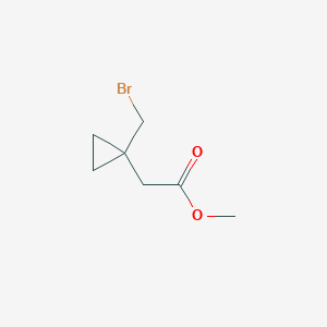 Methyl 2-(1-Bromomethylcyclopropyl)acetate