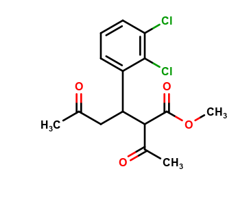 Methyl 2-acetyl-3-(2,3-dichlorophenyl)-5-oxohexanoate
