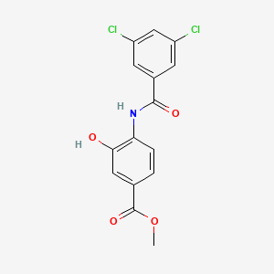 Methyl 4-(3,5-dichlorobenzamido)-3-hydroxybenzoate