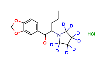 Methylenedioxy Pyrovalerone-d8 Hydrochloride