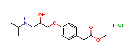 Metoprolol Acid Methyl Ester Hydrochloride