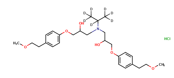 Metoprolol EP Impurity O-D7 Hydrochloride