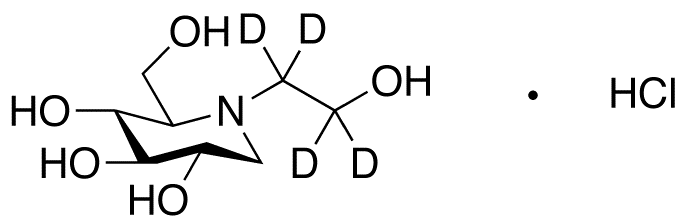 Miglitol-d4 Hydrochloride