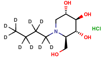 Miglustat-D9 Hydrochloride