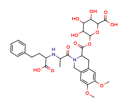 Moexiprilat Acyl-β-D-glucuronide, >65%