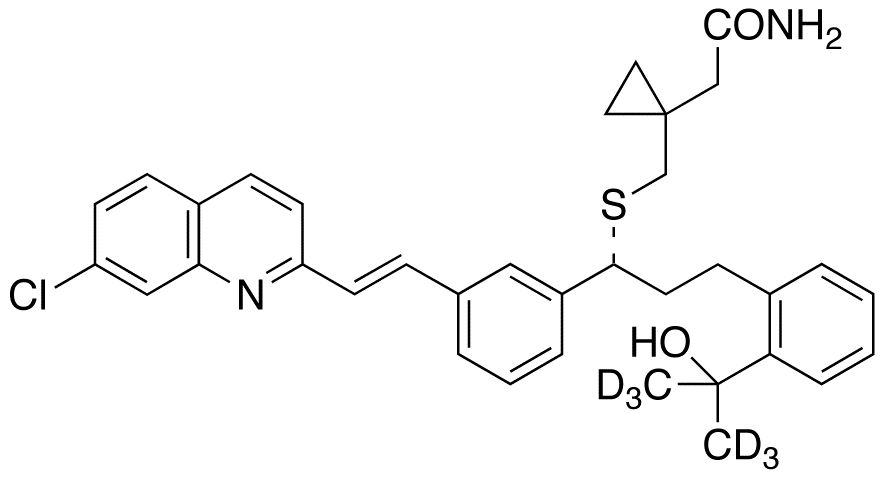 Montelukast Cyclopropaneacetamide-d6 (Impurity)