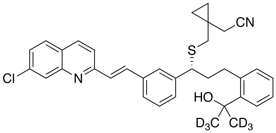 Montelukast Cyclopropaneacetonitrile-d6