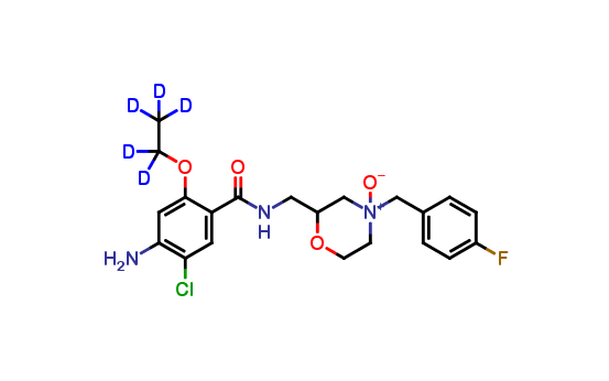 Mosapride-d5 N-Oxide
