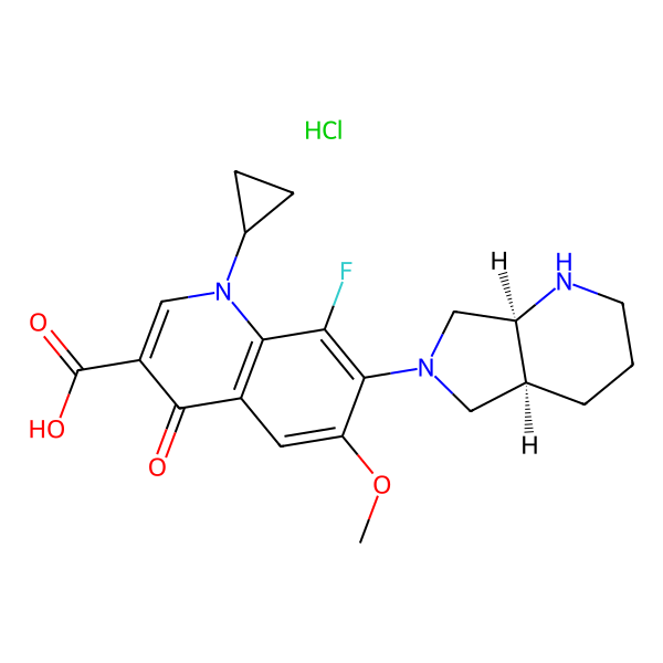 Moxifloxacin EP Impurity D HCl salt