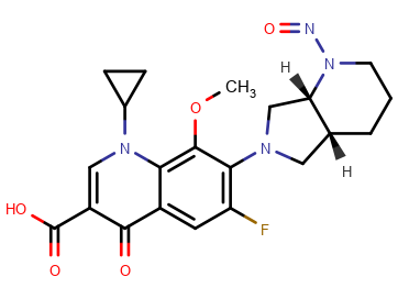 Moxifloxacin Nitroso R,R Isomer impurity