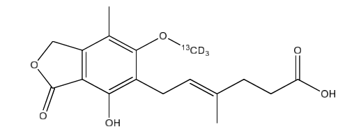 Mycophenolic Acid 13C-d3