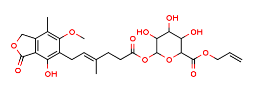 Mycophenolic Acid Acyl-β-D-glucuronide Allyl Ester