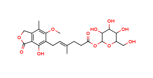 Mycophenolic Acid Acyl-ß-D-glucoside