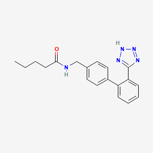 N-((2'-(1H-tetrazol-5-yl)-[1,1'-biphenyl]-4-yl)methyl)pentanamide